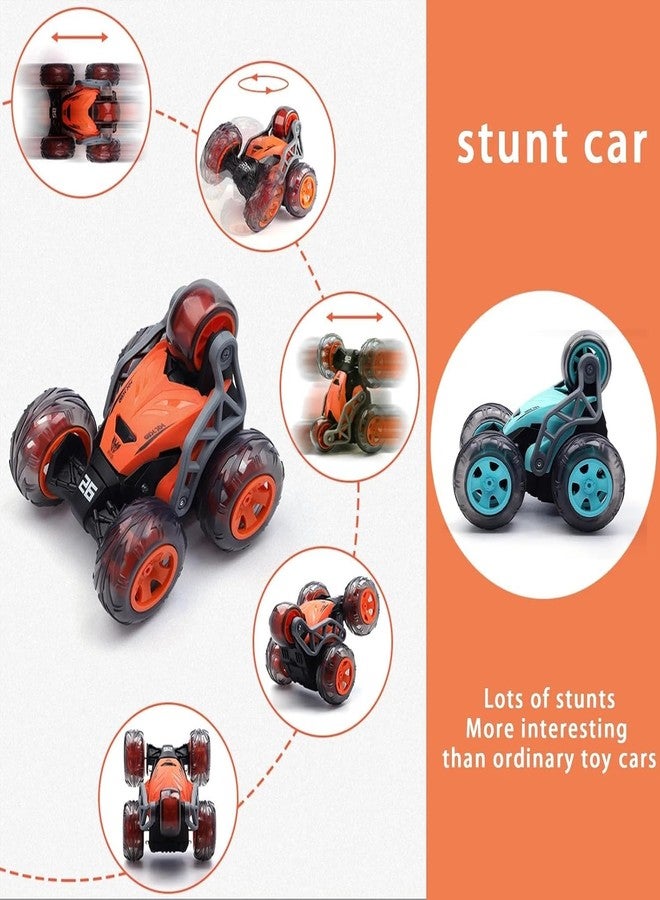 براند كونكور سيارات كونكر القابلة لإعادة الشحن للتحكم عن بعد للأطفال، سيارة بخمس عجلات تعمل بجهاز تحكم عن بعد بتردد 2.4 جيجاهرتز، سيارة سباق عالية السرعة تدور 360 درجة، ألعاب قيادة للأولاد والبنات (سيارات حمراء) - Image 5